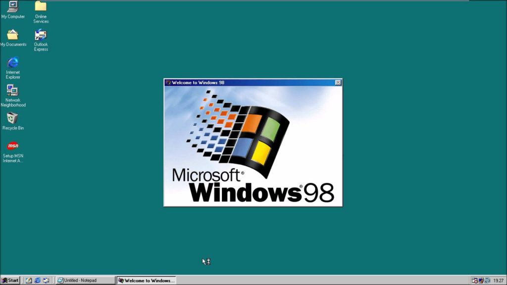how to install windows 98 program on windows 10